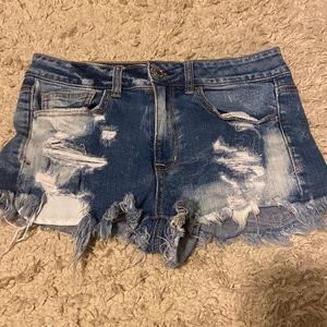 American eagle jean shorts